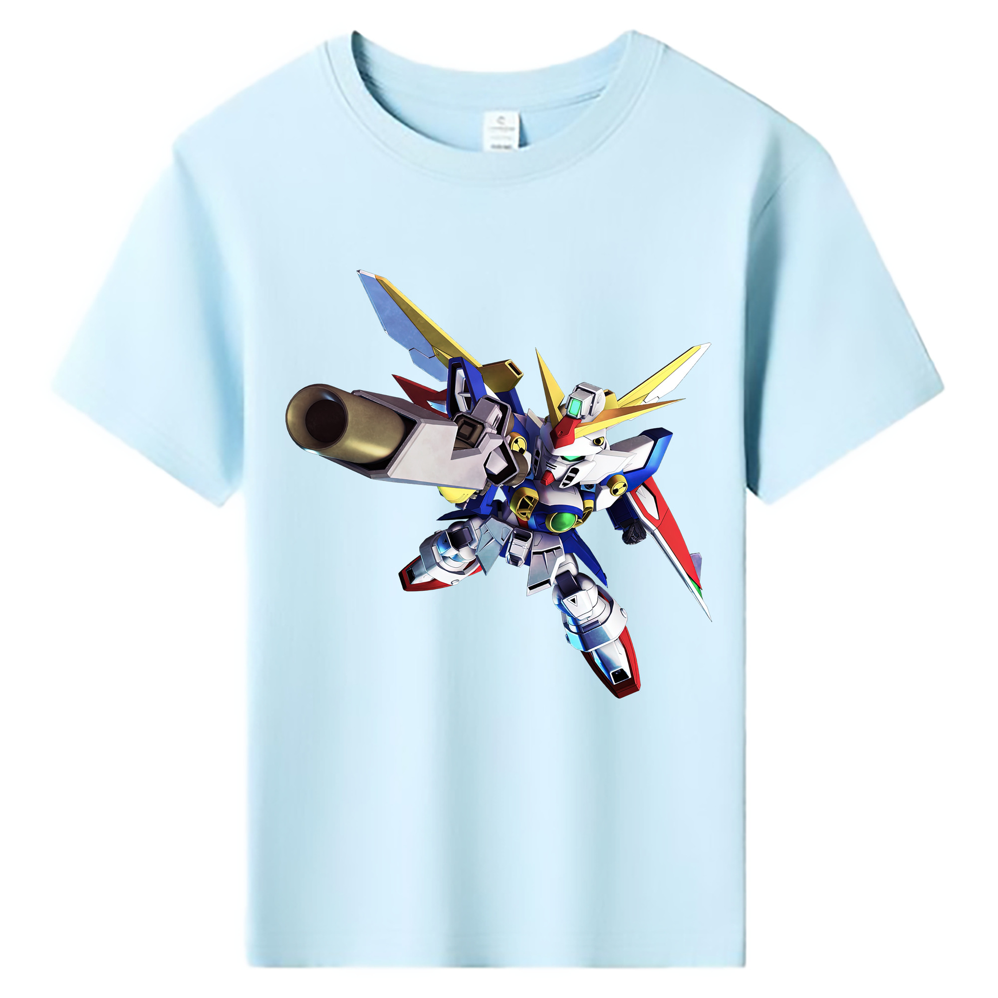（画像用） 機動戦士ガンダム Mobile Suit Gundam 綿100％キッズTシャツ（フロントプリント）